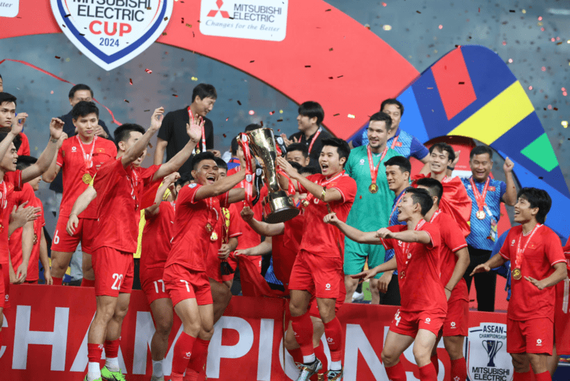 Chức vô địch năm 2024 khẳng định khả năng phục hồi và bản lĩnh của bóng đá Việt Nam trong cuộc cạnh tranh với những đối thủ hàng đầu khu vực