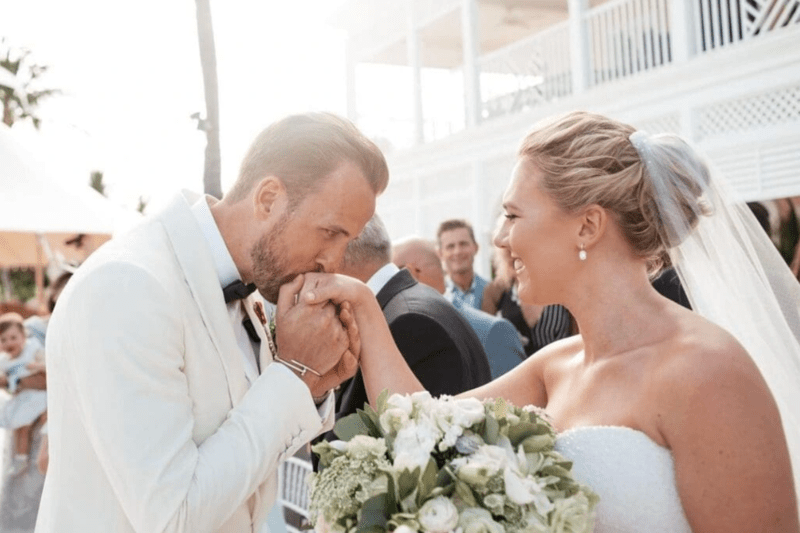 Harry Kane và Katie Goodland tổ chức đám cưới riêng tư vào tháng 6/2019 sau nhiều năm gắn bó.