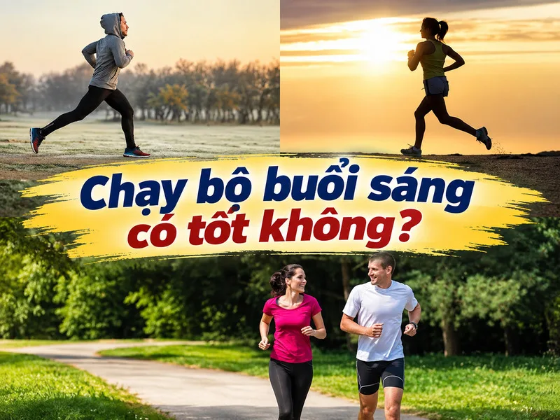 Chạy bộ buổi sáng có tốt không phụ thuộc vào thể trạng, cường độ vận động và khả năng duy trì thói quen tập luyện.